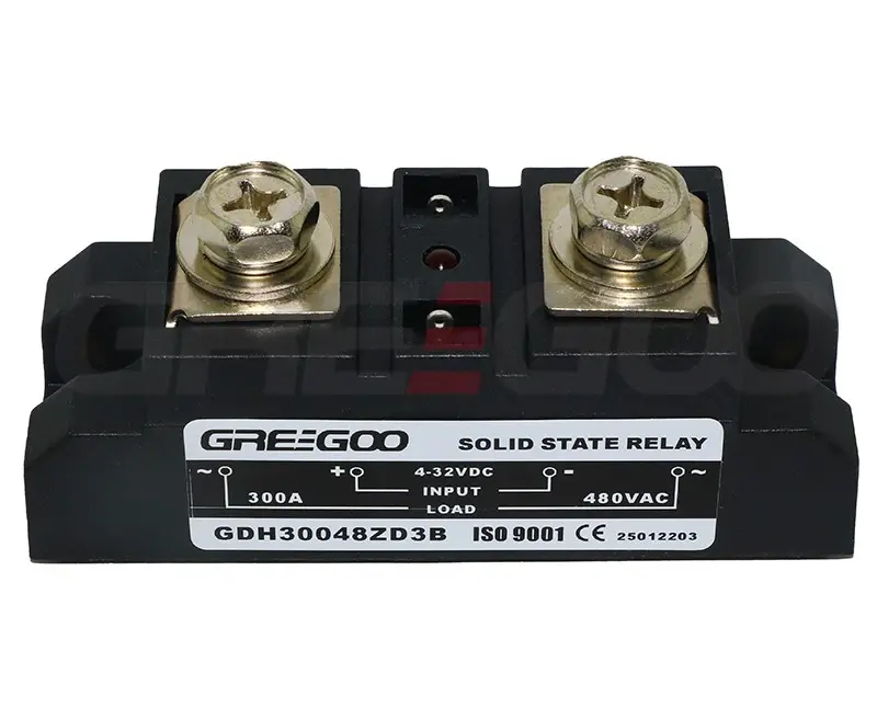 Greegoo GDH30048ZD3B Tek Fazlı Katı Hal Rölesi(300 A) 300amper / 48-480VAC