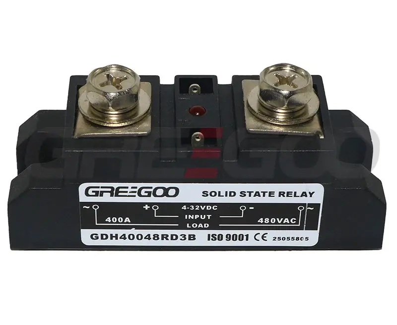 Greegoo GDH40048ZA2B Tek Fazlı Katı Hal Rölesi(300 A) 400amper / 48-480VAC