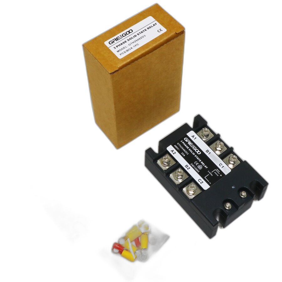Greegoo GTH2548ZD3 3 Fazlı Solid State Röle (25 A)