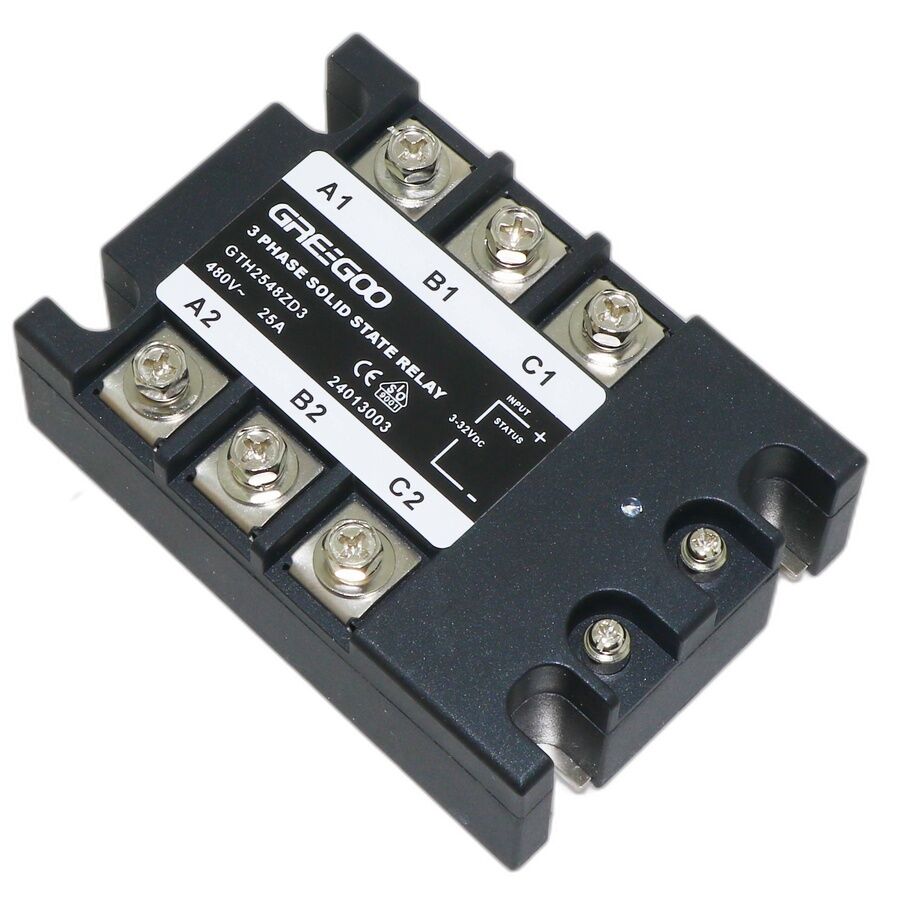 Greegoo GTH2548ZD3 3 Fazlı Solid State Röle (25 A)