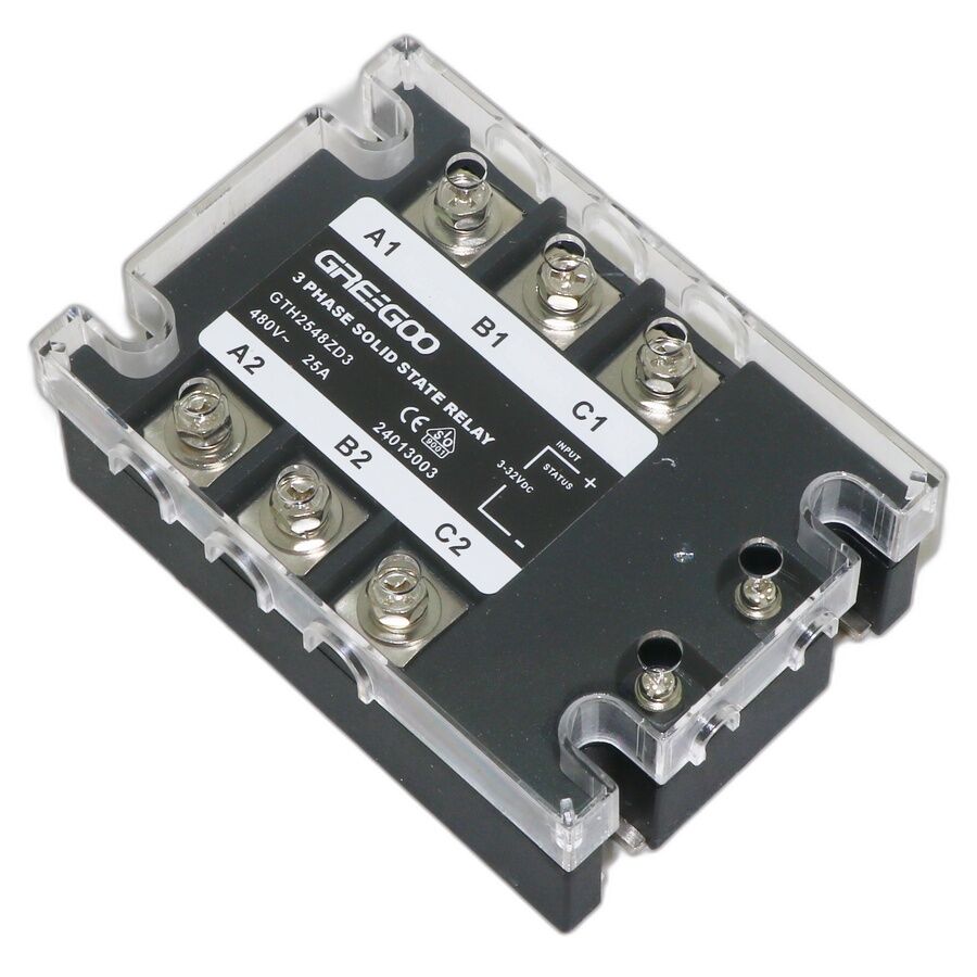 Greegoo GTH2548ZD3 3 Fazlı Solid State Röle (25 A)