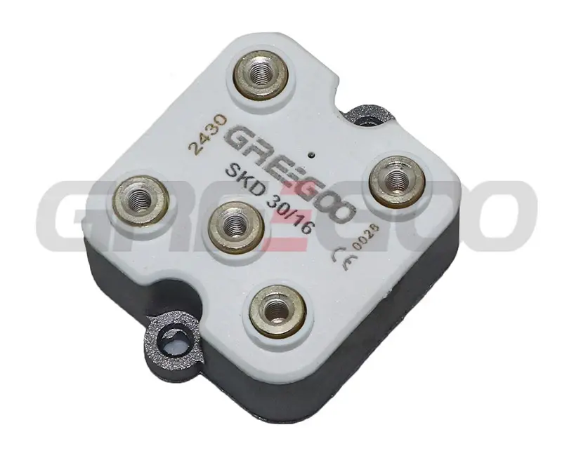 Greegoo SKD30/16 SKD 30/16 A 1 Üç Fazlı Köprü Diyot Modülü 30 A (@98°c) / 1600 V