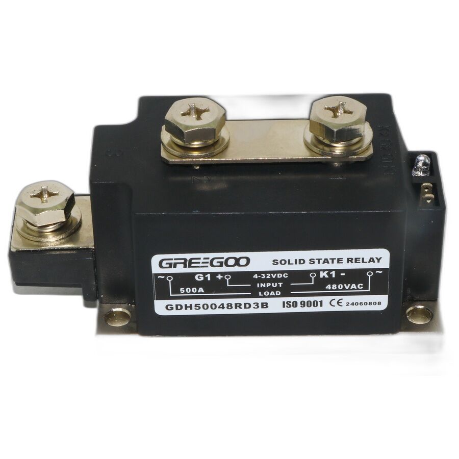 Greegoo GDH 500A Tek Faz SCR Katı Hal Rölesi 480VAC 4-32VDC
