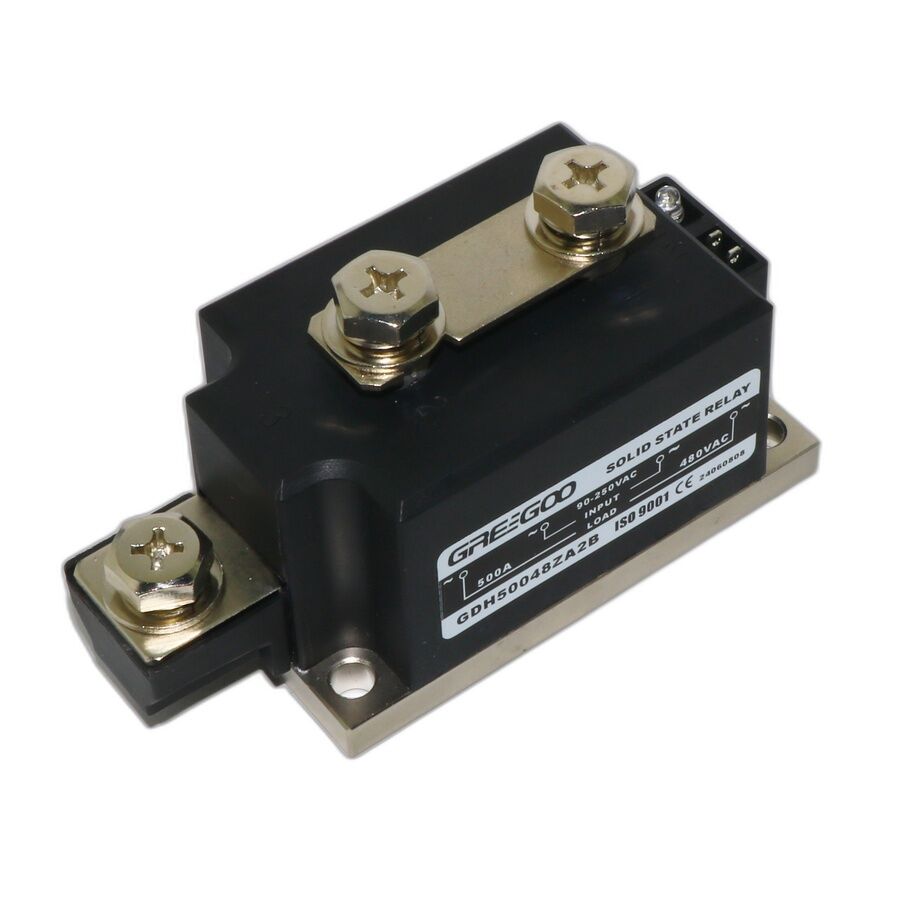 Greegoo GDH 500A Tek Faz SCR Katı Hal Rölesi 480VAC 90-250VAC