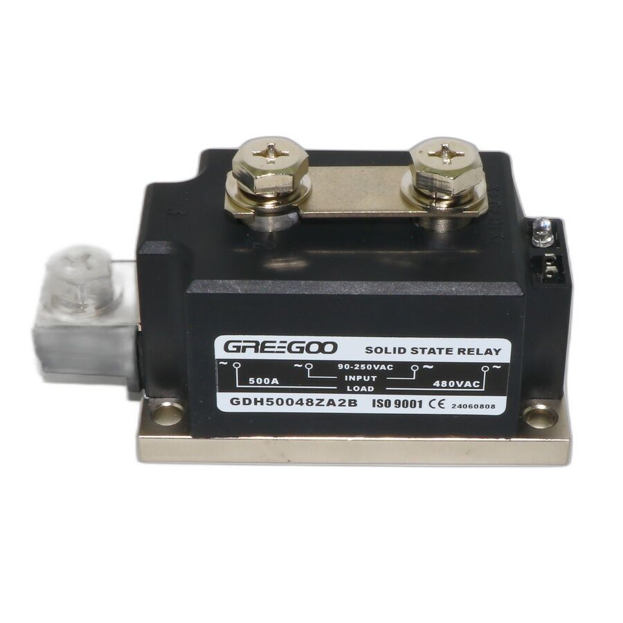 Greegoo GDH 500A Tek Faz SCR Katı Hal Rölesi 480VAC 90-250VAC