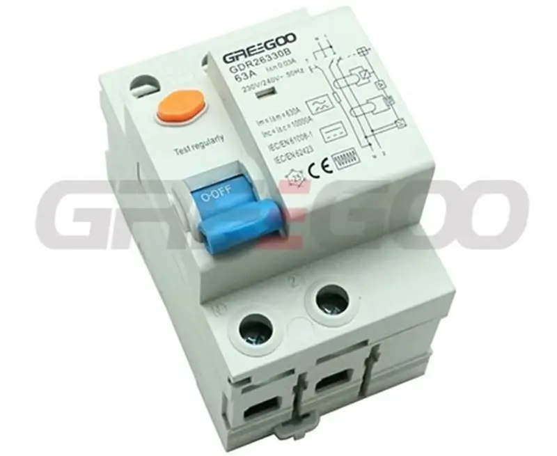 Greegoo GDR225500B B Tipi Artık Akım Devre Kesici (RCCB)