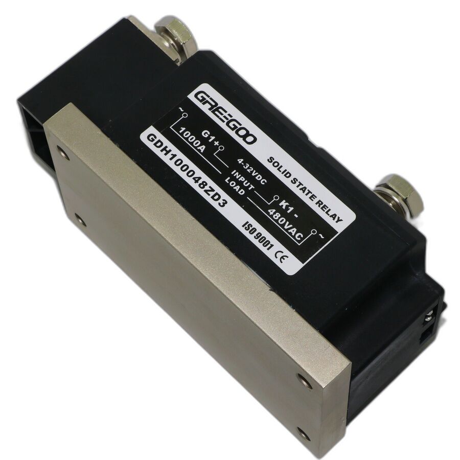 Greegoo GDH 1000A Tek Faz SCR Katı Hal Rölesi 480VAC 4-32VDC