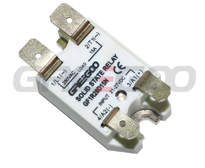 Greegoo GF1 25A FASTON Terminalli Katı Hal Rölesi 24VDC 280VAC
