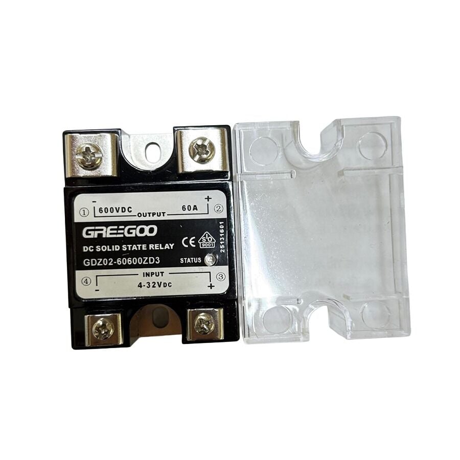Greegoo GDZ02-60600ZD3 60A DC-DC Katı Hal Rölesi 600V (3-32V Kontrol)