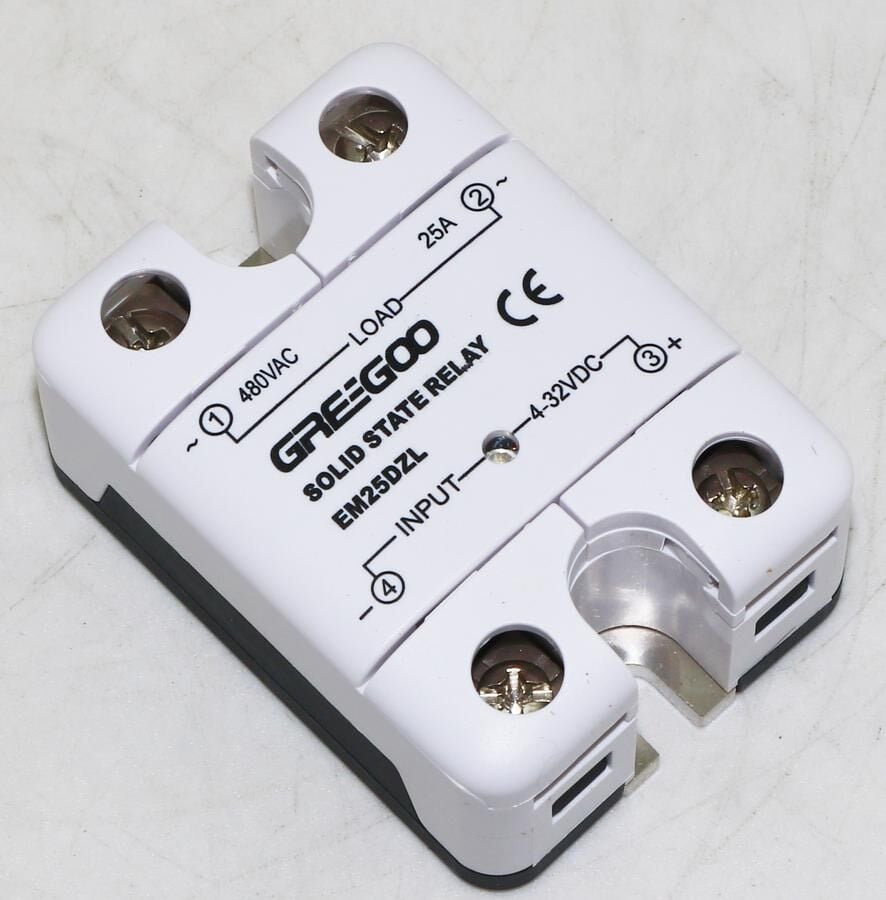 Greegoo EM25DZL 25A IP20 Katı Hal Rölesi 4-32VDC