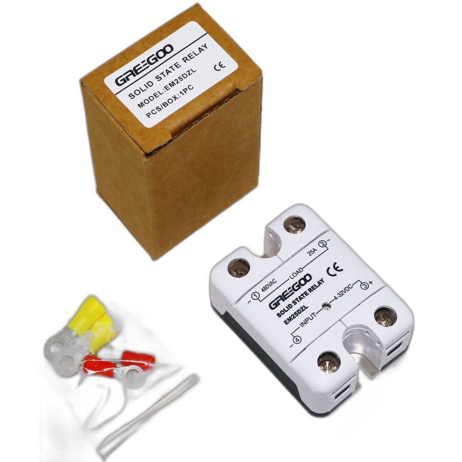 Greegoo EM25DZL 25A IP20 Katı Hal Rölesi 4-32VDC