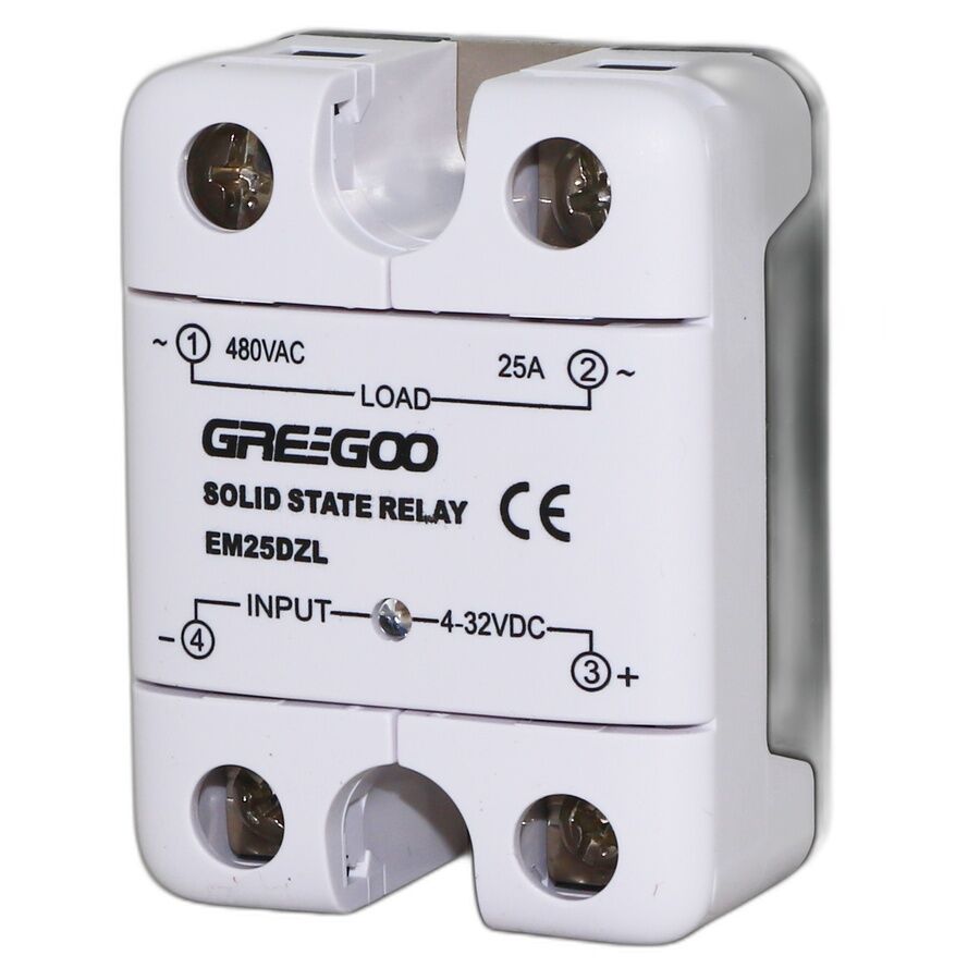Greegoo EM25DZL 25A IP20 Katı Hal Rölesi 4-32VDC