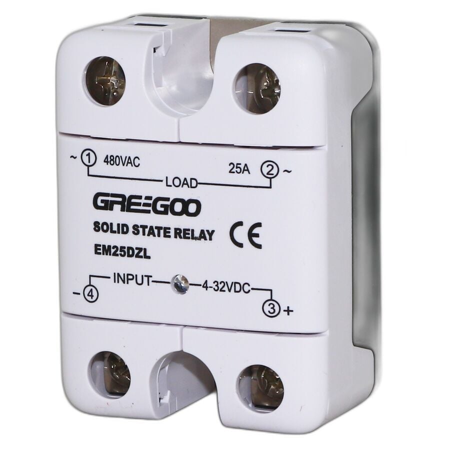 Greegoo EM25DZL 25A IP20 Katı Hal Rölesi 4-32VDC