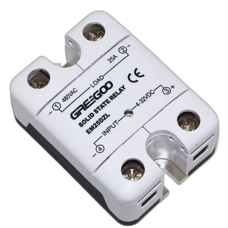 Greegoo EM25DZL 25A IP20 Katı Hal Rölesi 4-32VDC