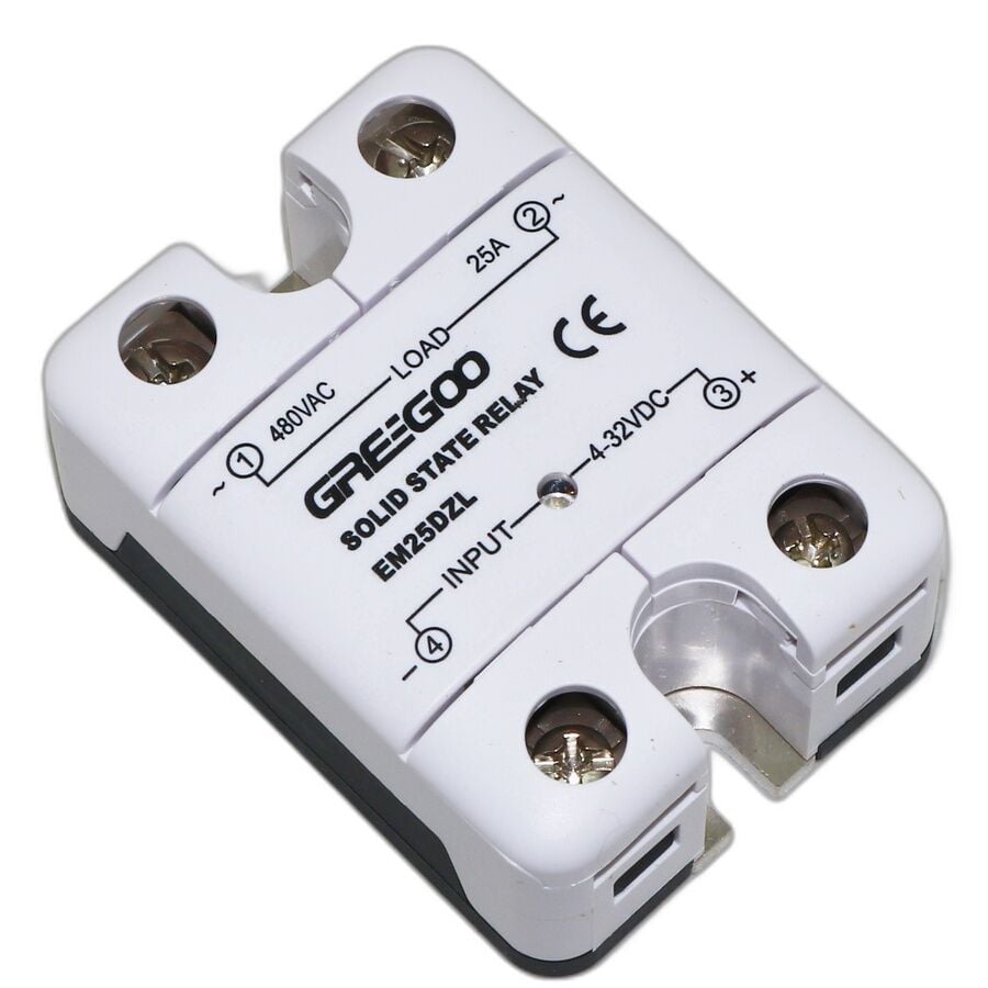 Greegoo EM25DZL 25A IP20 Katı Hal Rölesi 4-32VDC