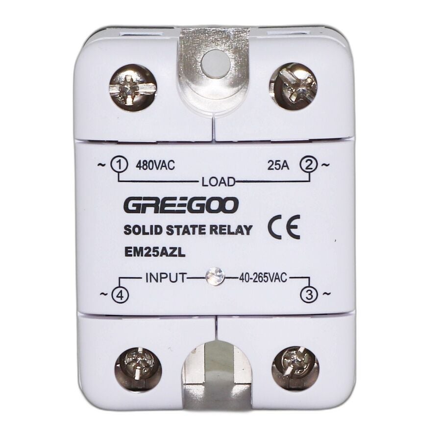 Greegoo EM25AZL 25A IP20 Katı Hal Rölesi 40-265VAC