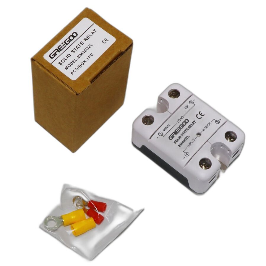 Greegoo EM40DZL 40A IP20 Katı Hal Rölesi 4-32VDC