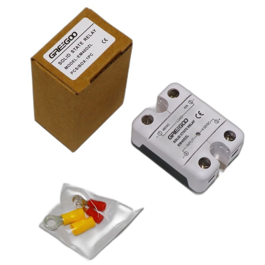Greegoo EM40DZL 40A IP20 Katı Hal Rölesi 4-32VDC