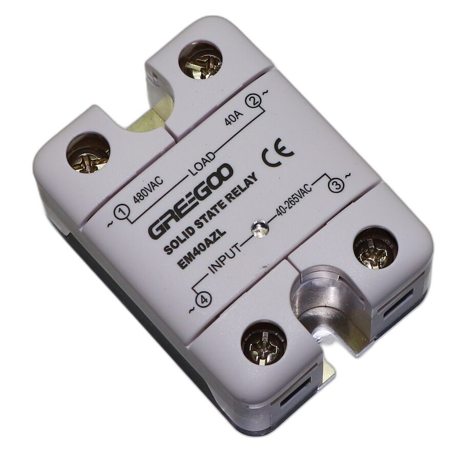 Greegoo EM40AZL 40A IP20 Katı Hal Rölesi 40-265VAC
