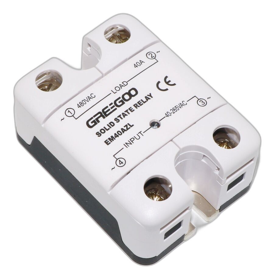 Greegoo EM40AZL 40A IP20 Katı Hal Rölesi 40-265VAC