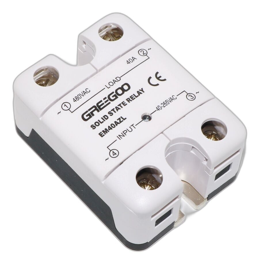 Greegoo EM40AZL 40A IP20 Katı Hal Rölesi 40-265VAC