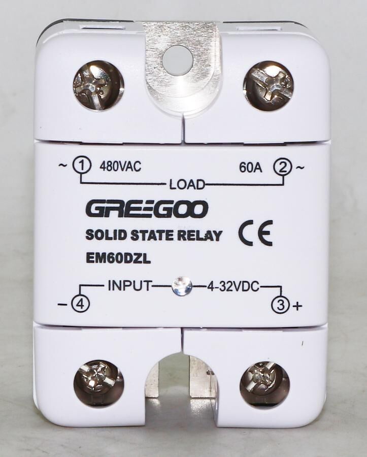 Greegoo EM60DZL 60A IP20 Katı Hal Rölesi 4-32VDC