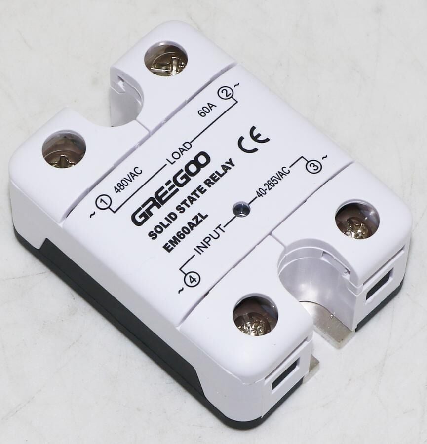 Greegoo EM60AZL 60A IP20 Katı Hal Rölesi 40-265VAC