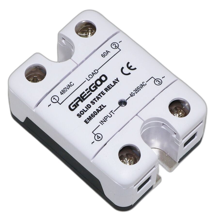 Greegoo EM60AZL 60A IP20 Katı Hal Rölesi 40-265VAC