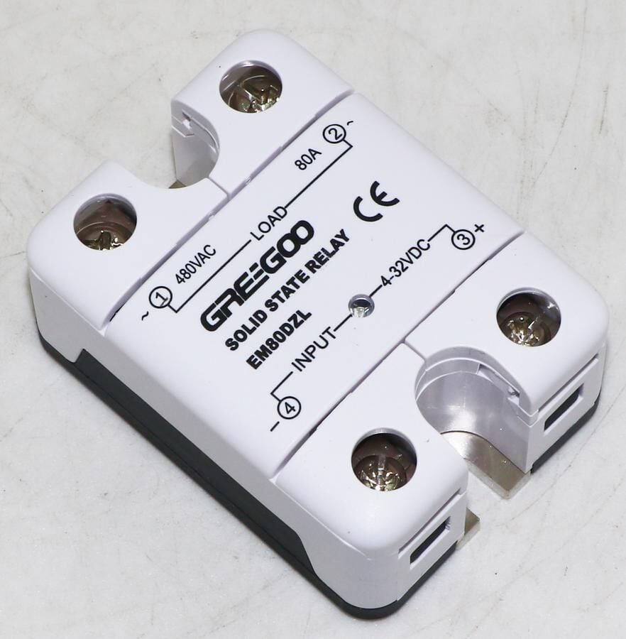 Greegoo EM80DZL 80A IP20 Katı Hal Rölesi 4-32VDC