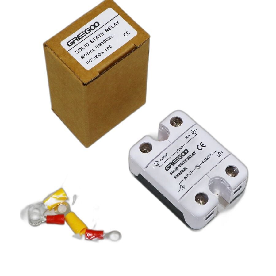 Greegoo EM80DZL 80A IP20 Katı Hal Rölesi 4-32VDC