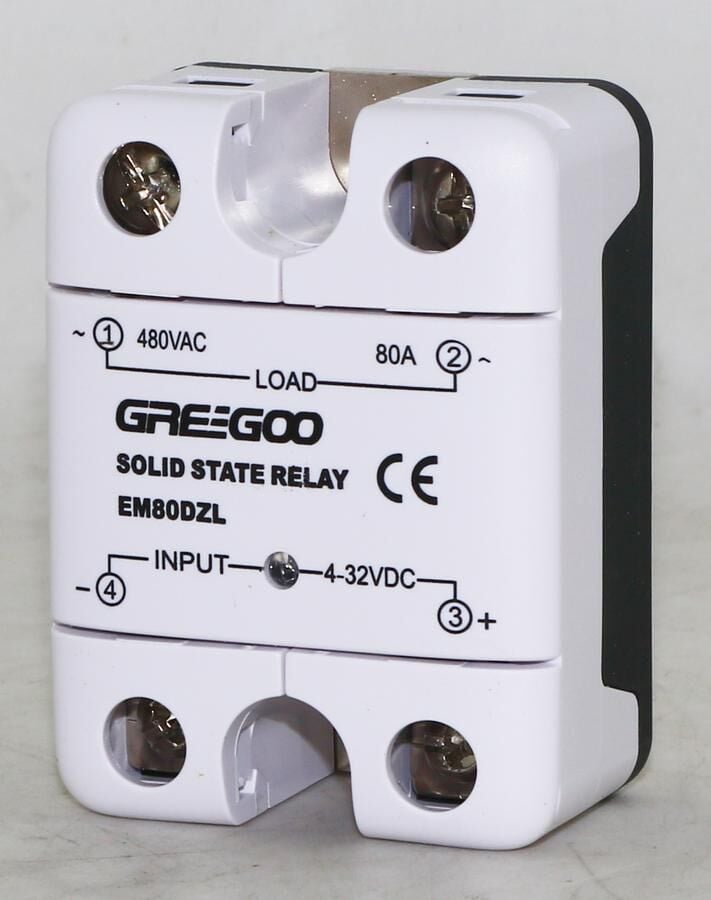 Greegoo EM80DZL 80A IP20 Katı Hal Rölesi 4-32VDC