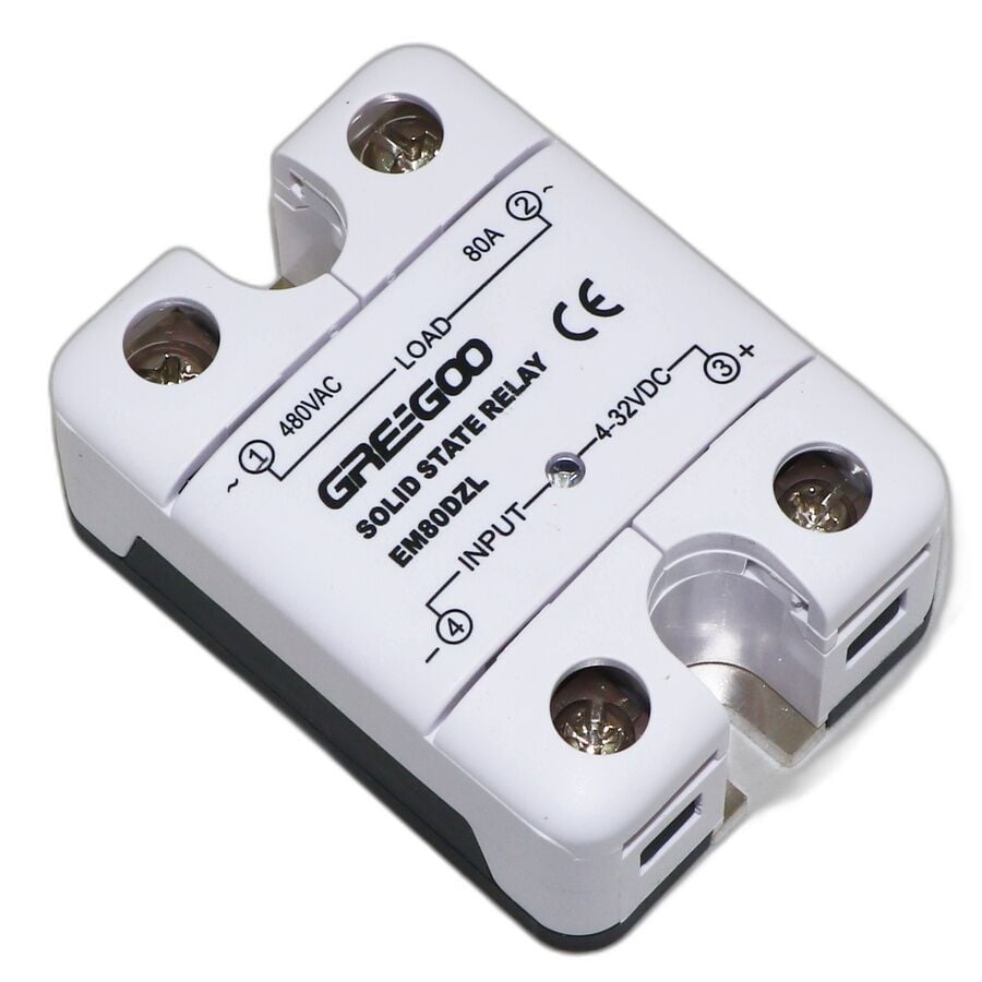 Greegoo EM80DZL 80A IP20 Katı Hal Rölesi 4-32VDC