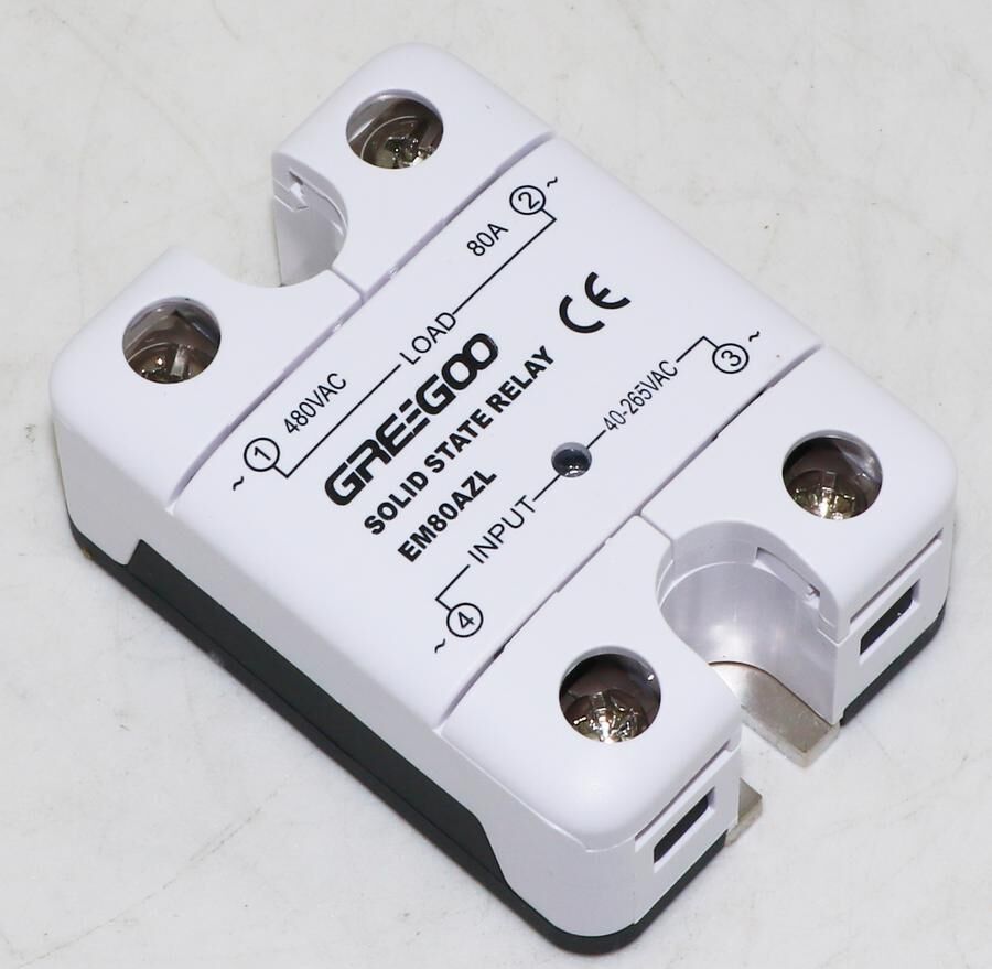 Greegoo EM80AZL 80A IP20 Katı Hal Rölesi 40-265VAC