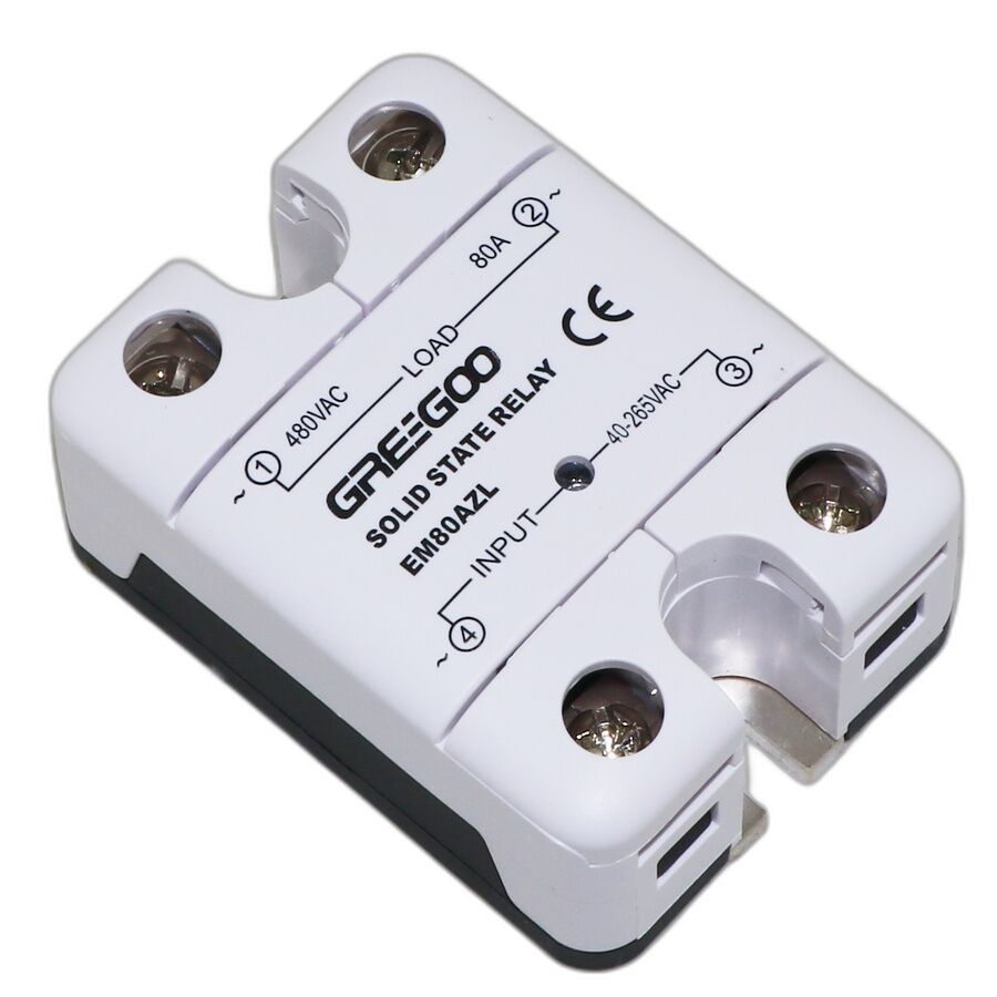 Greegoo EM80AZL 80A IP20 Katı Hal Rölesi 40-265VAC