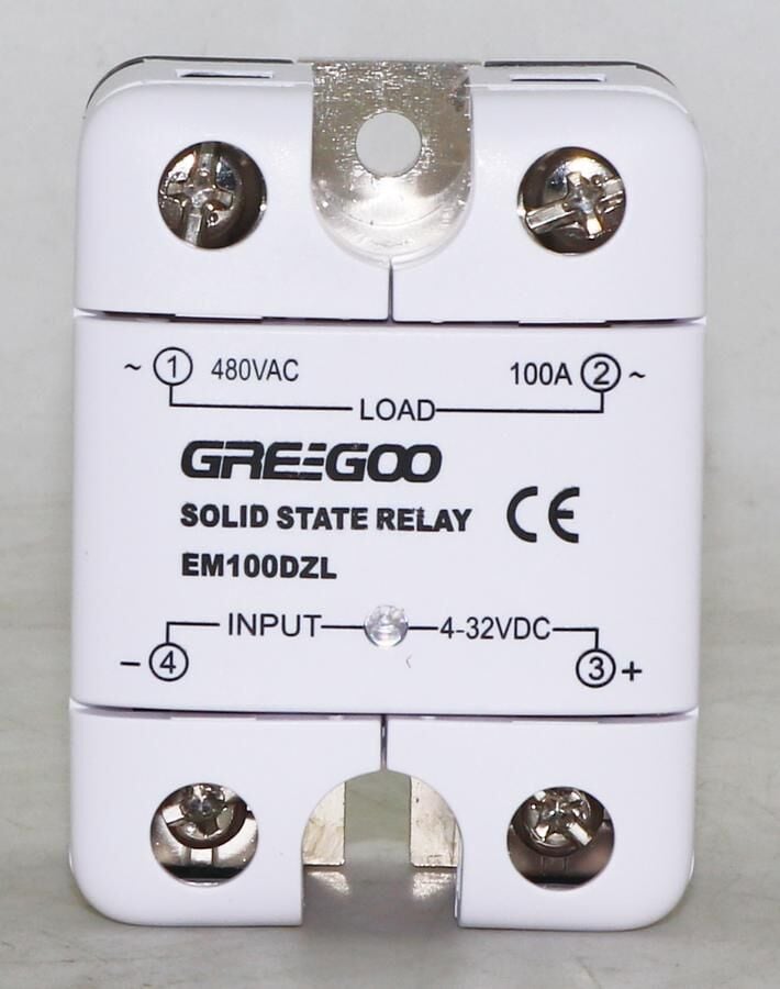 Greegoo EM100DZL 100A IP20 Katı Hal Rölesi 4-32VDC