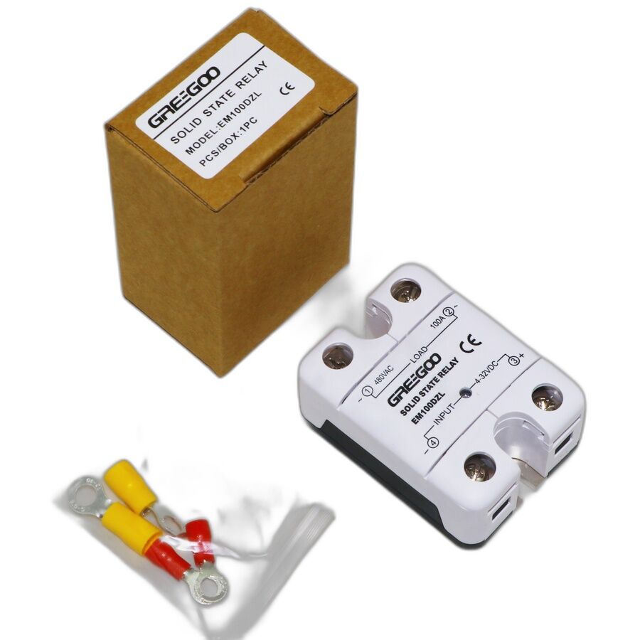 Greegoo EM100DZL 100A IP20 Katı Hal Rölesi 4-32VDC
