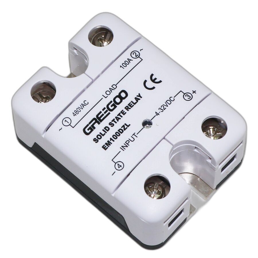 Greegoo EM100DZL 100A IP20 Katı Hal Rölesi 4-32VDC