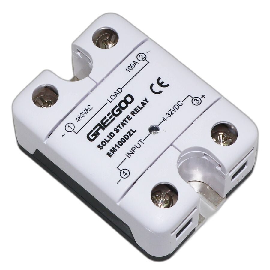 Greegoo EM100DZL 100A IP20 Katı Hal Rölesi 4-32VDC