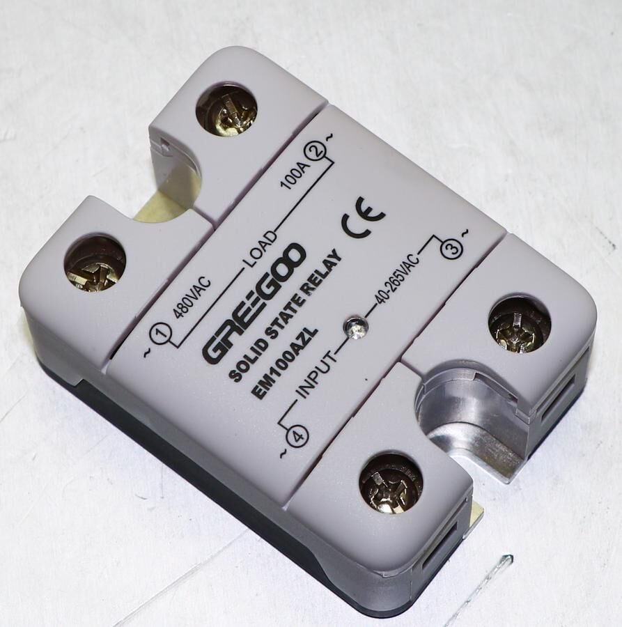 Greegoo EM100AZL 100A IP20 Katı Hal Rölesi 40-265VAC
