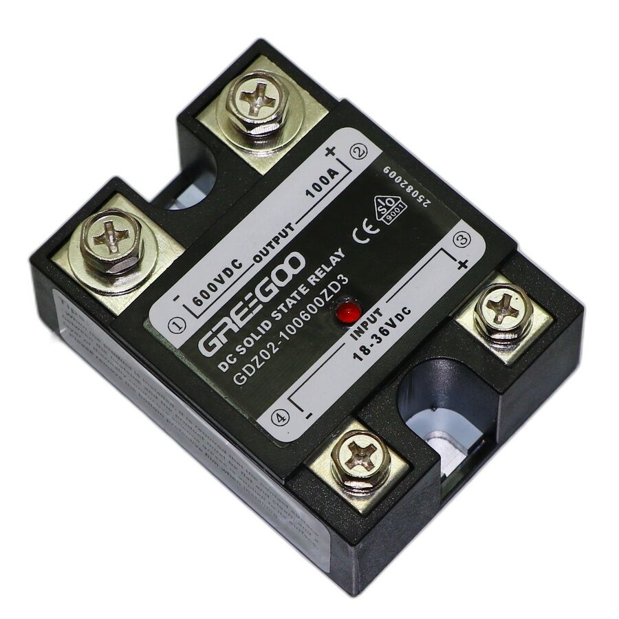Greegoo GDZ02-100600D2 10060A DC-DC Katı Hal Rölesi 0V (18-36V Kontrol)