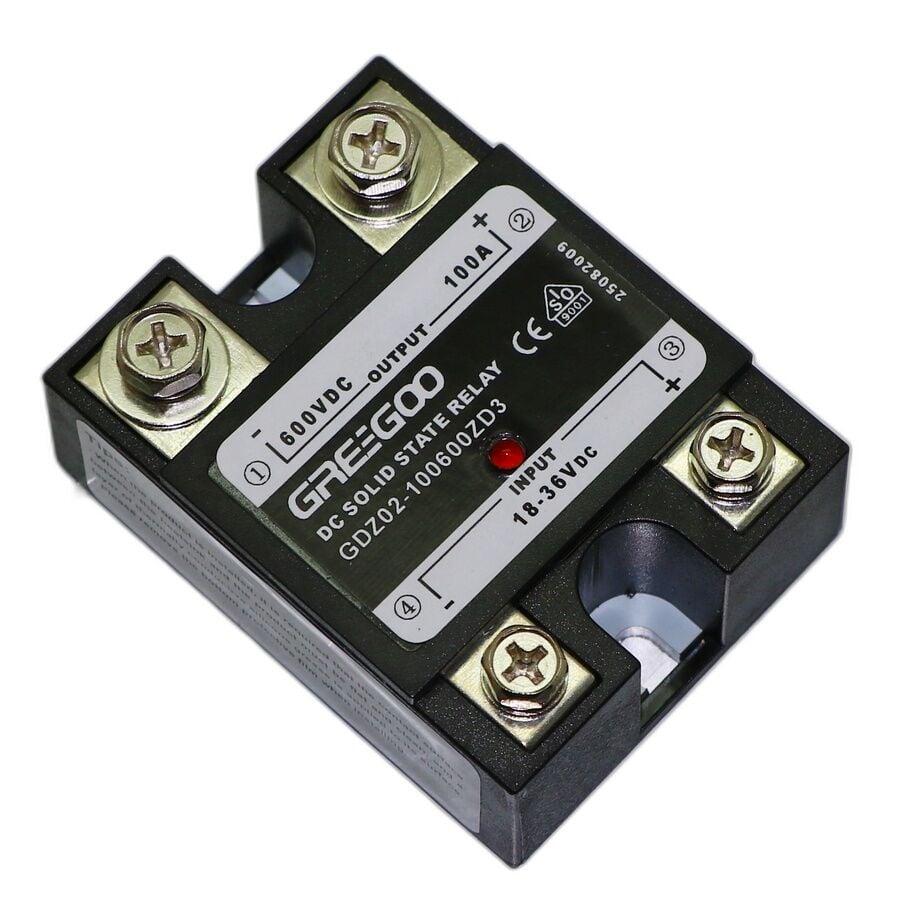 Greegoo GDZ02-100600D2 10060A DC-DC Katı Hal Rölesi 0V (18-36V Kontrol)