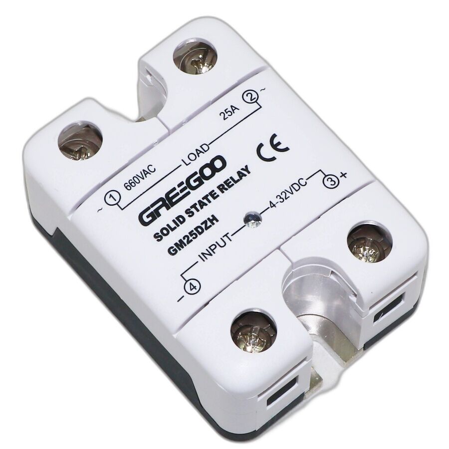 Greegoo GM25DZH 25A IP20 Entegre Kapaklı Katı Hal Rölesi