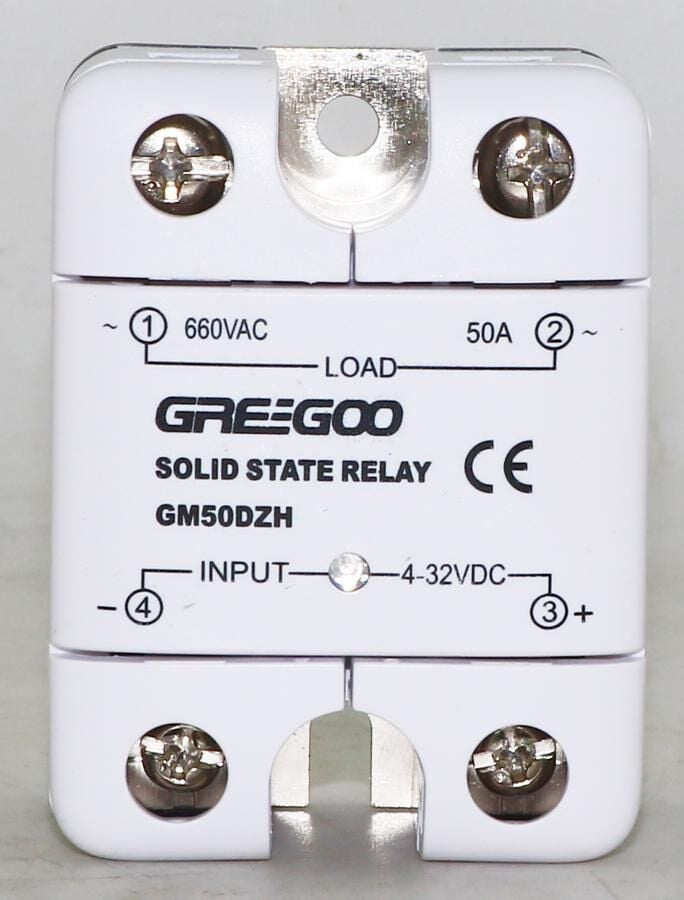 Greegoo GM50DZH 50A IP20 Entegre Kapaklı Katı Hal Rölesi