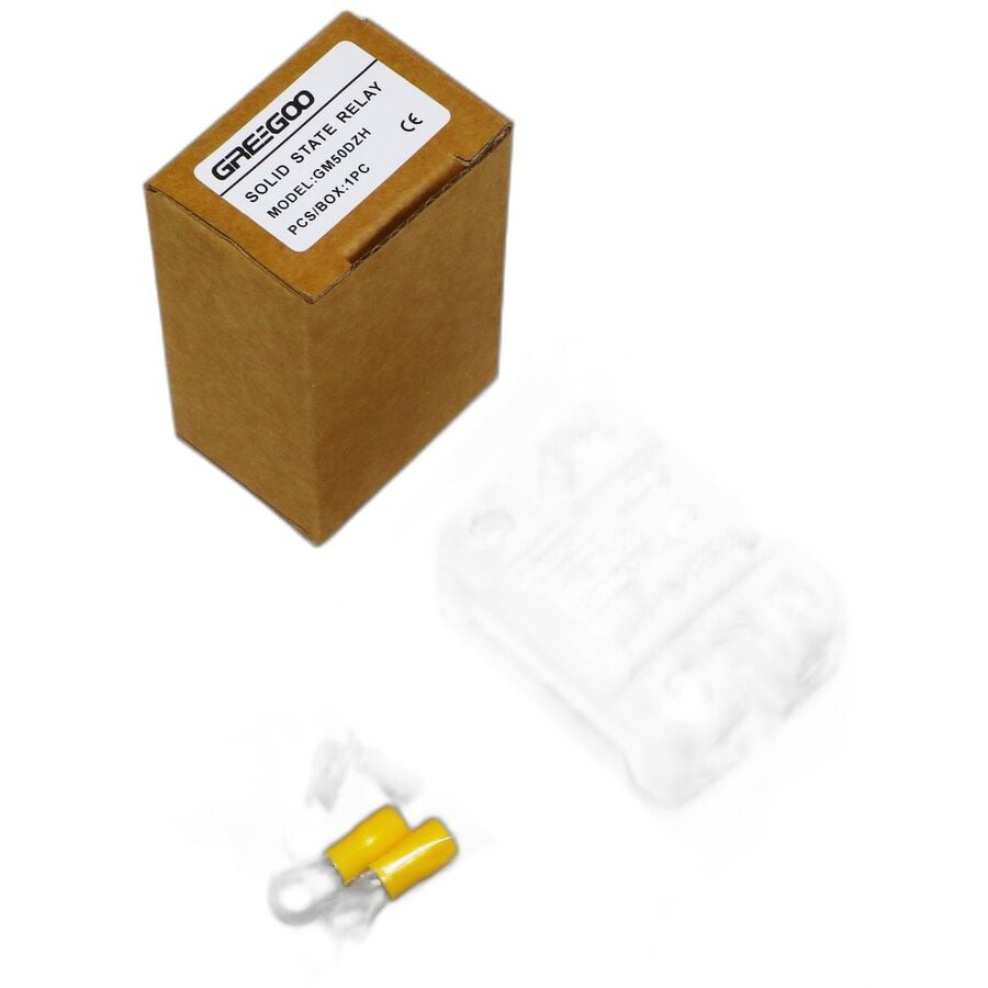 Greegoo GM50DZH 50A IP20 Entegre Kapaklı Katı Hal Rölesi