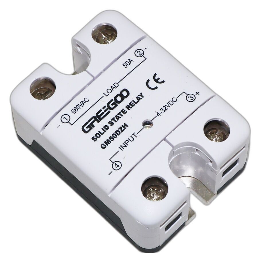 Greegoo GM50DZH 50A IP20 Entegre Kapaklı Katı Hal Rölesi