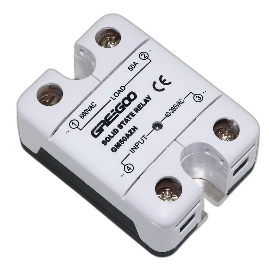Greegoo GM50AZH 50A IP20 Entegre Kapaklı Katı Hal Rölesi
