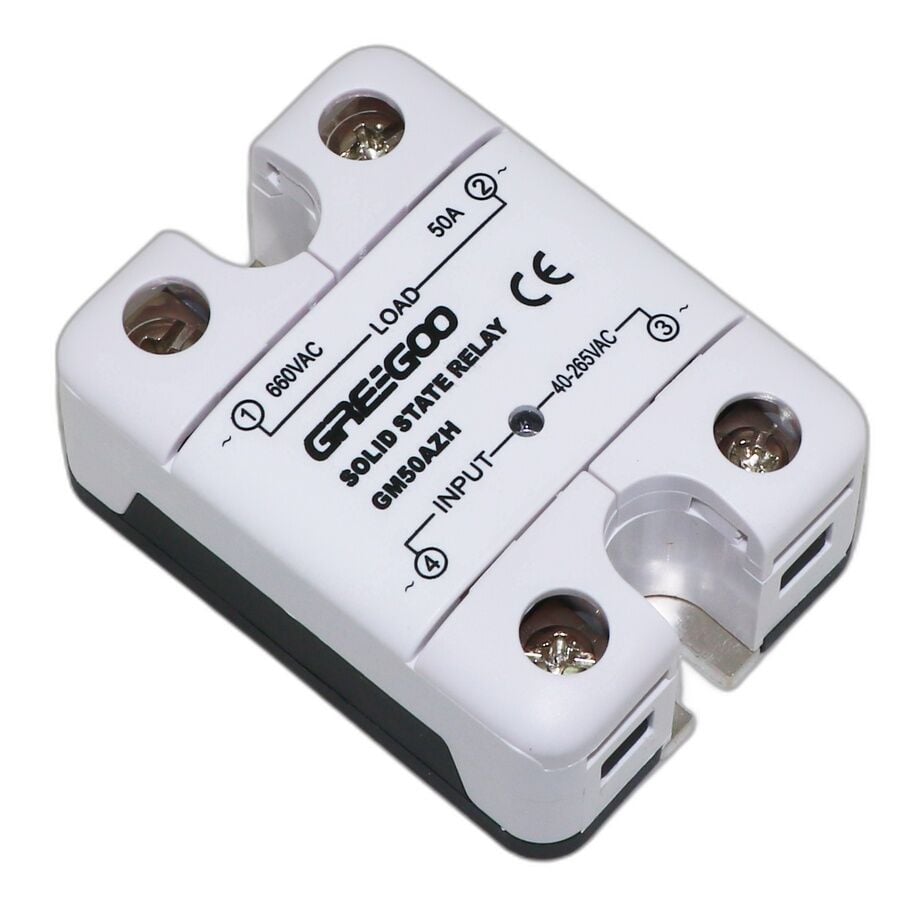 Greegoo GM50AZH 50A IP20 Entegre Kapaklı Katı Hal Rölesi