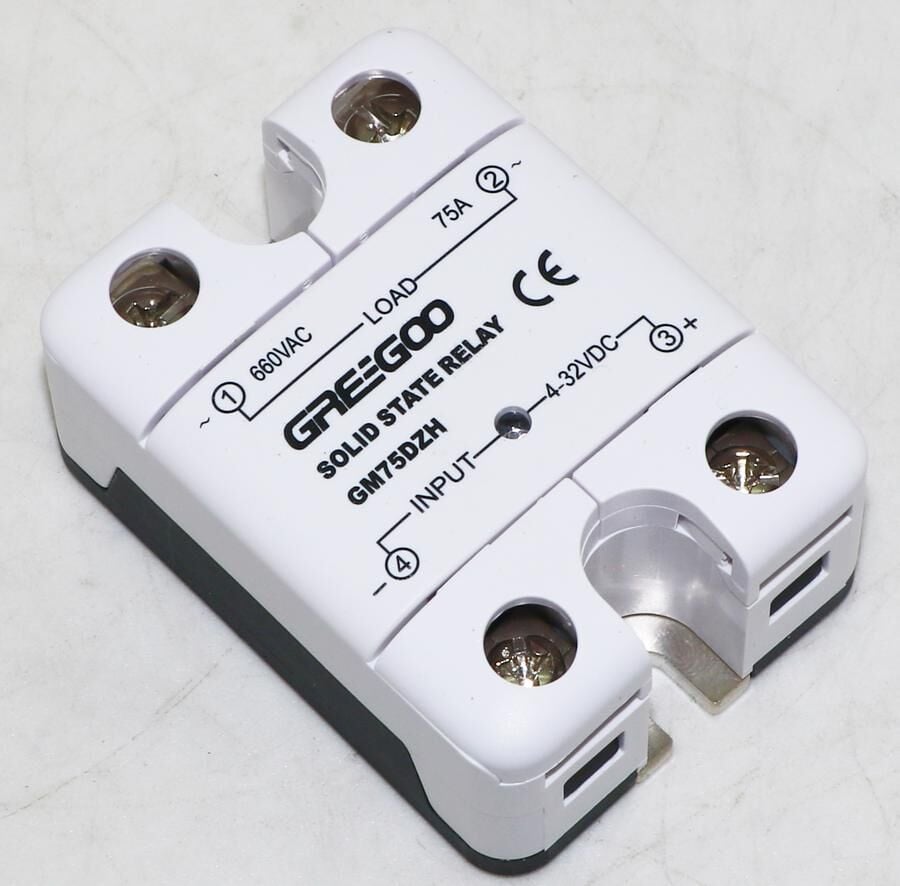 Greegoo GM75DZH 75A IP20 Entegre Kapaklı Katı Hal Rölesi