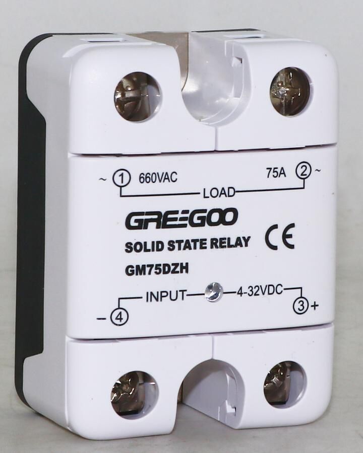 Greegoo GM75DZH 75A IP20 Entegre Kapaklı Katı Hal Rölesi