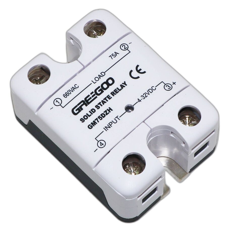 Greegoo GM75DZH 75A IP20 Entegre Kapaklı Katı Hal Rölesi